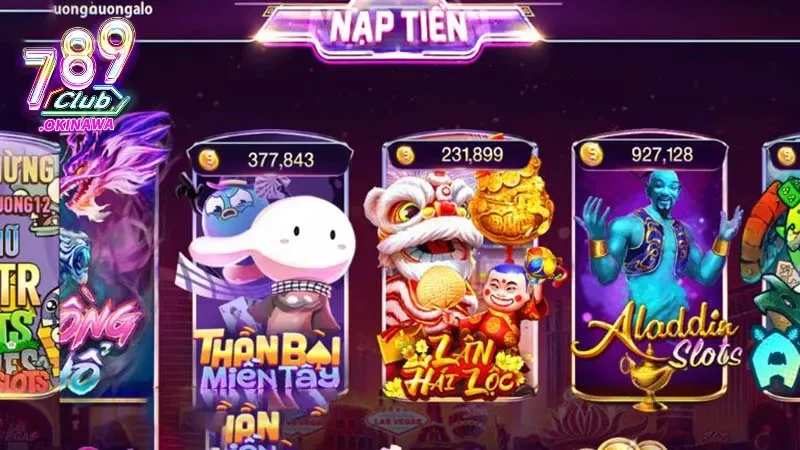 Top Game Slot Siêu Hot 789Club Năm 2025 – Không Nên Bỏ Lỡ Xu hướng chơi game slot mới mẻ